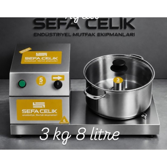  8 'Lik Sefa Çelik Soğan Ve Sebze Doğrama Makinası